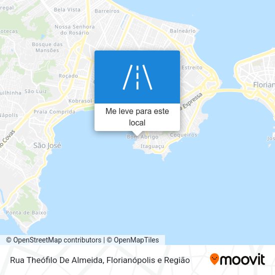 Rua Theófilo De Almeida mapa