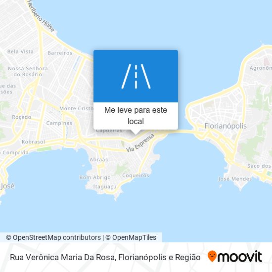 Rua Verônica Maria Da Rosa mapa