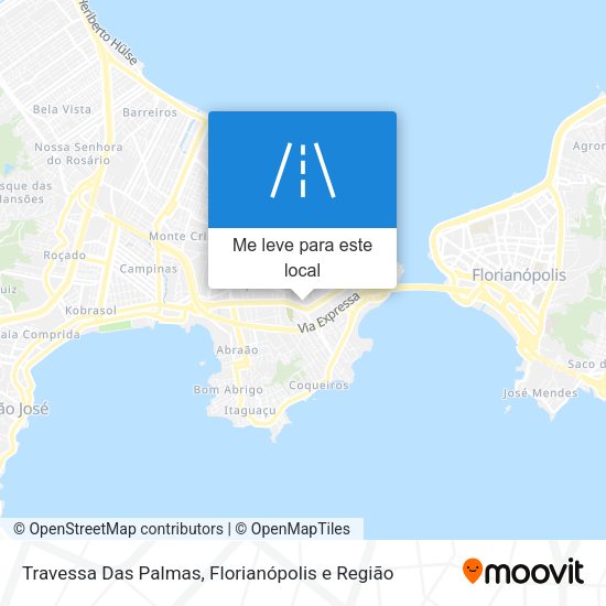 Travessa Das Palmas mapa