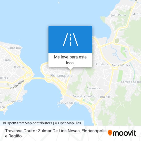 Travessa Doutor Zulmar De Lins Neves mapa