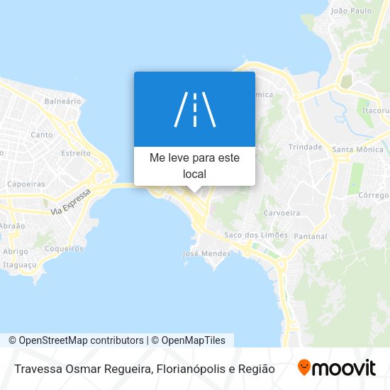 Travessa Osmar Regueira mapa