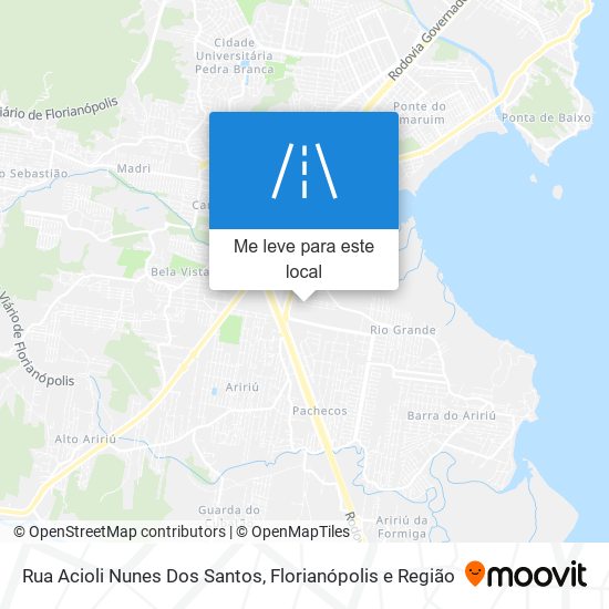 Rua Acioli Nunes Dos Santos mapa