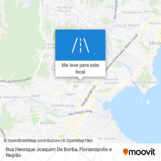 Rua Henrique Joaquim De Borba mapa