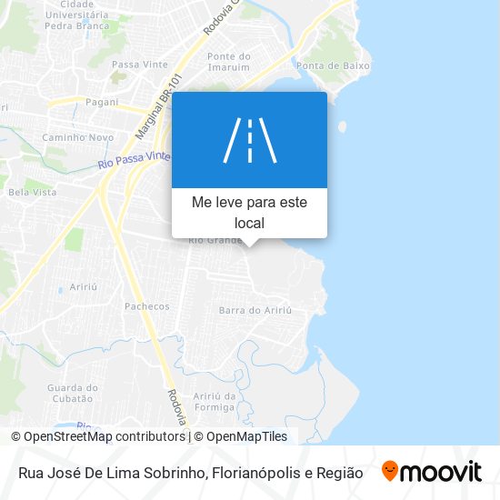 Rua José De Lima Sobrinho mapa