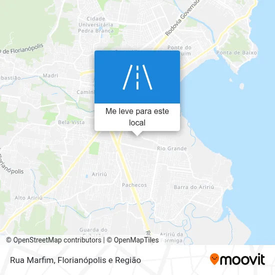 Rua Marfim mapa