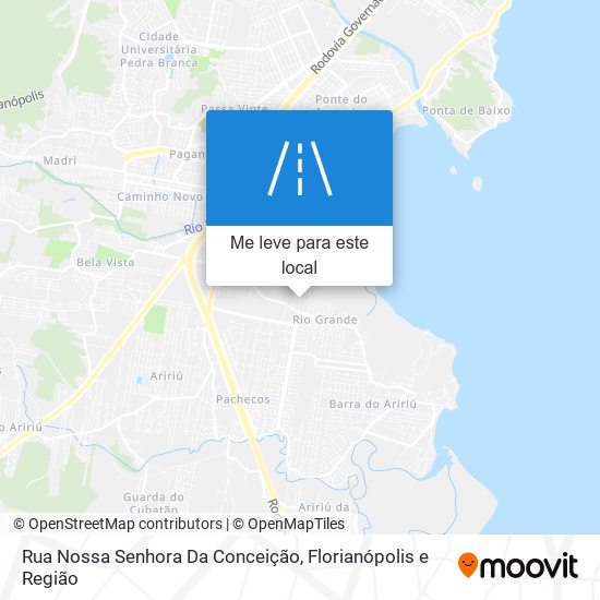 Rua Nossa Senhora Da Conceição mapa