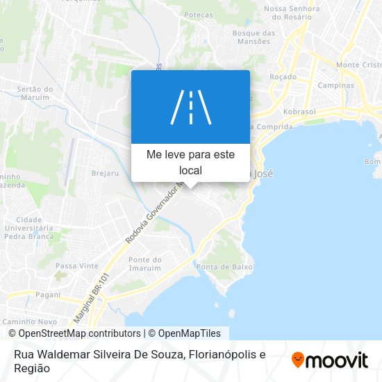 Rua Waldemar Silveira De Souza mapa