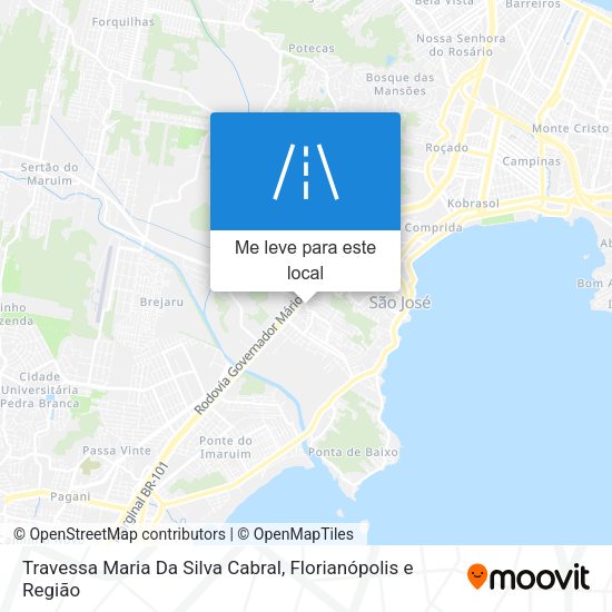 Travessa Maria Da Silva Cabral mapa