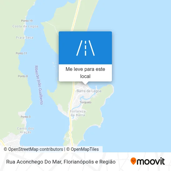 Rua Aconchego Do Mar mapa