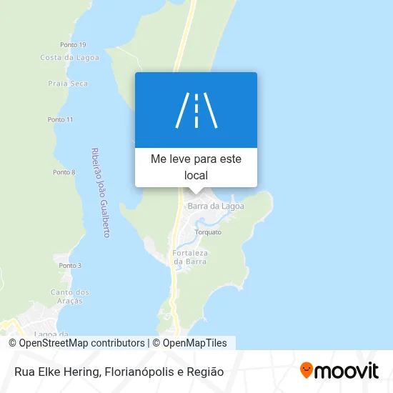 Rua Elke Hering mapa