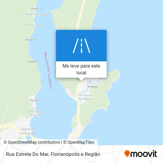 Rua Estrela Do Mar mapa