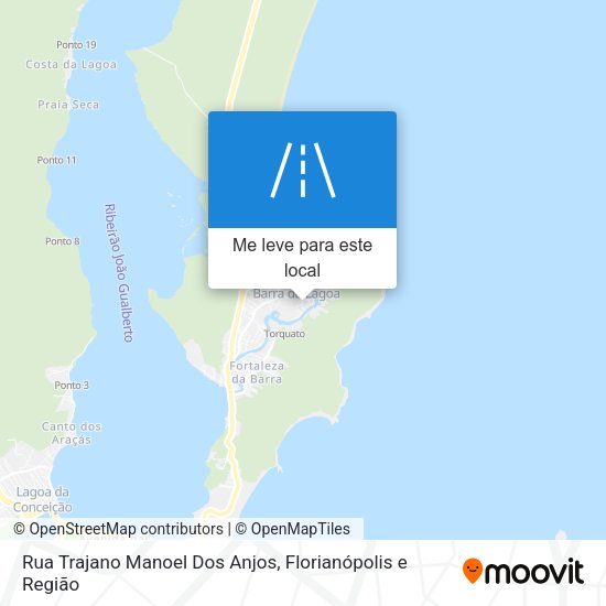 Rua Trajano Manoel Dos Anjos mapa