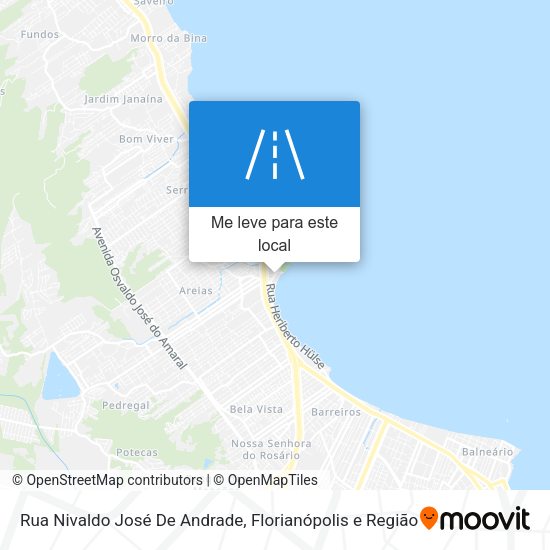 Rua Nivaldo José De Andrade mapa