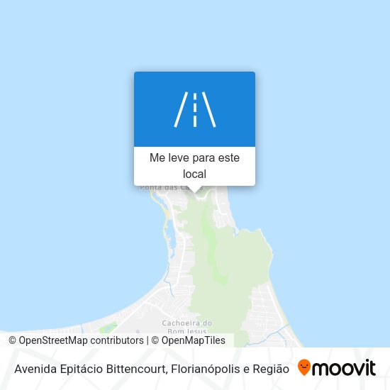 Avenida Epitácio Bittencourt mapa