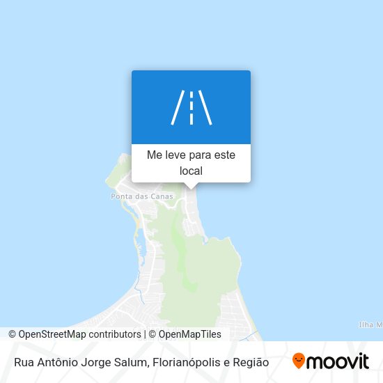 Rua Antônio Jorge Salum mapa
