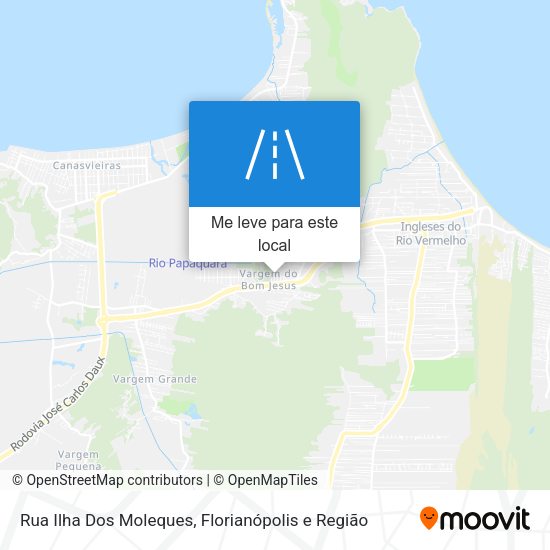 Rua Ilha Dos Moleques mapa
