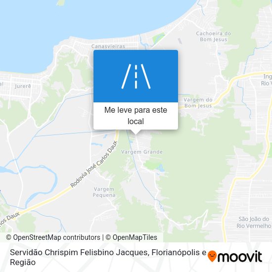 Servidão Chrispim Felisbino Jacques mapa
