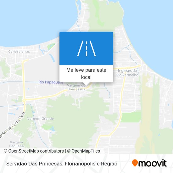 Servidão Das Princesas mapa