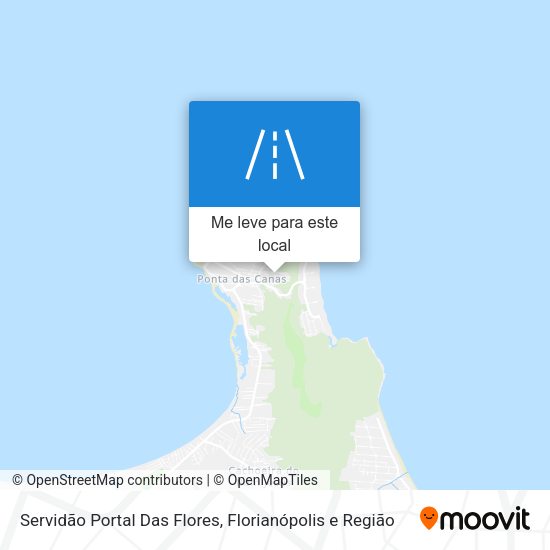 Servidão Portal Das Flores mapa