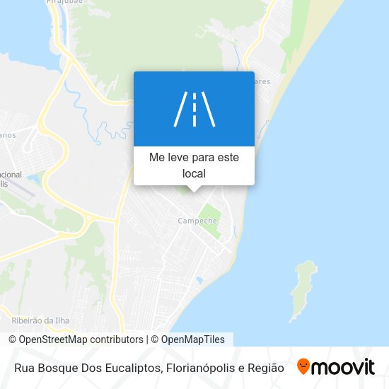 Rua Bosque Dos Eucaliptos mapa