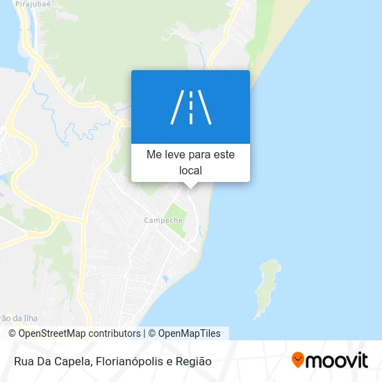 Rua Da Capela mapa