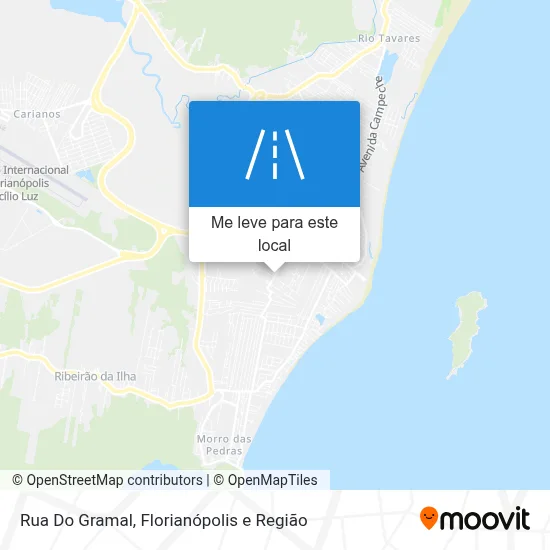 Rua Do Gramal mapa