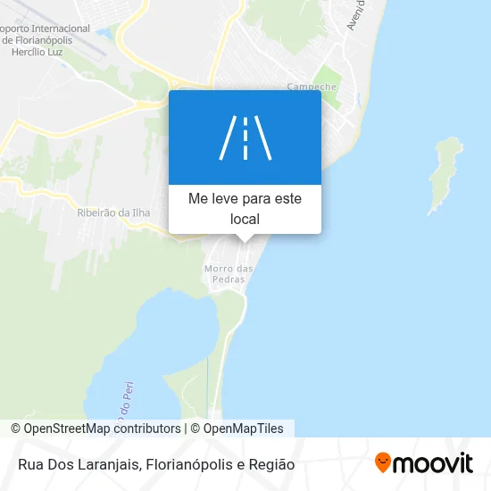 Rua Dos Laranjais mapa