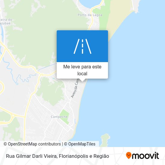 Rua Gilmar Darli Vieira mapa