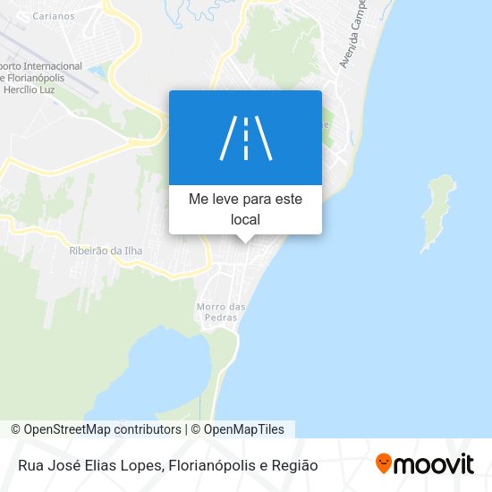 Rua José Elias Lopes mapa