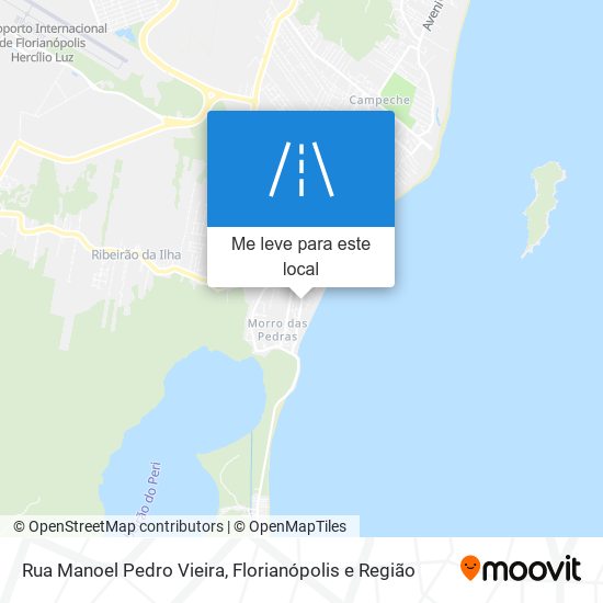 Rua Manoel Pedro Vieira mapa