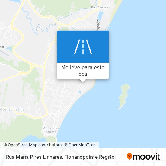 Rua Maria Pires Linhares mapa