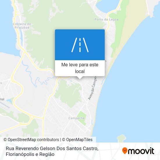 Rua Reverendo Gelson Dos Santos Castro mapa