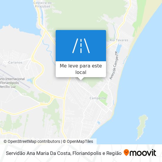Servidão Ana Maria Da Costa mapa