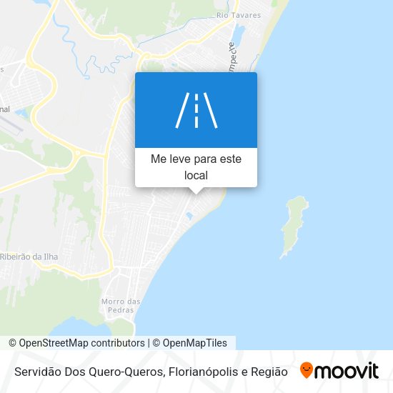 Servidão Dos Quero-Queros mapa