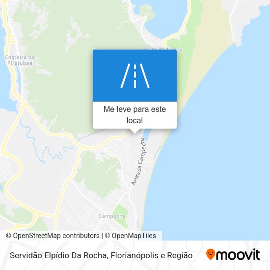 Servidão Elpídio Da Rocha mapa