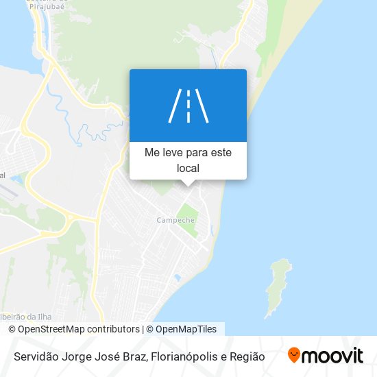 Servidão Jorge José Braz mapa