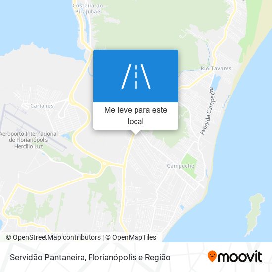 Servidão Pantaneira mapa