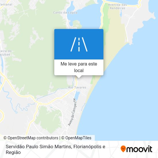Servidão Paulo Simão Martins mapa