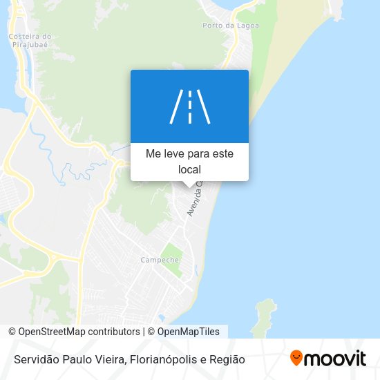 Servidão Paulo Vieira mapa