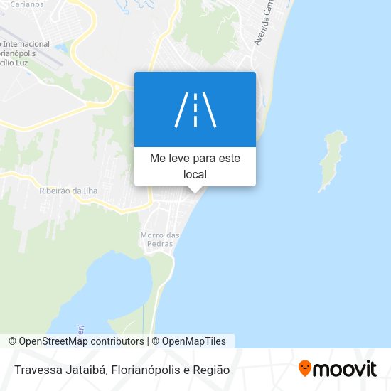 Travessa Jataibá mapa
