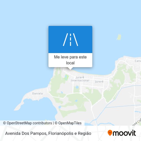 Avenida Dos Pampos mapa