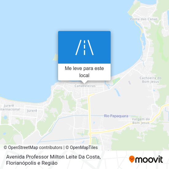 Avenida Professor Milton Leite Da Costa mapa