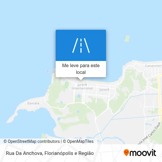 Rua Da Anchova mapa