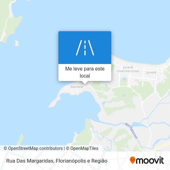 Rua Das Margaridas mapa