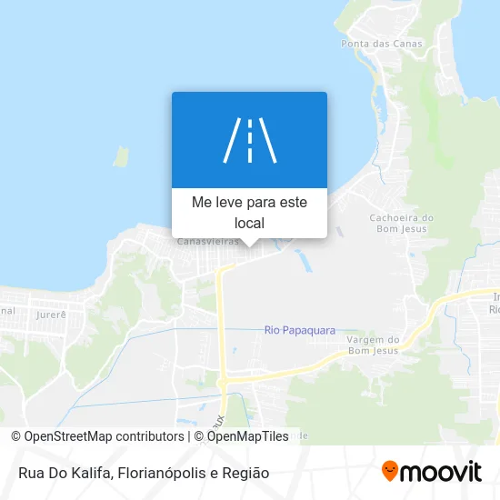 Rua Do Kalifa mapa