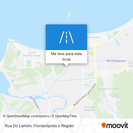 Rua Do Lamim mapa