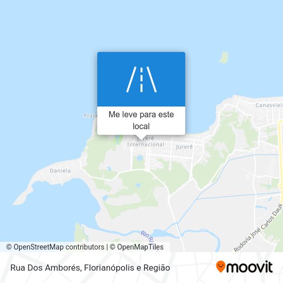 Rua Dos Amborés mapa