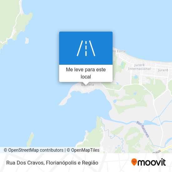 Rua Dos Cravos mapa