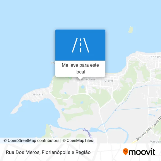 Rua Dos Meros mapa
