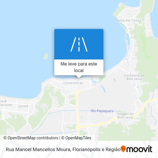 Rua Manoel Mancellos Moura mapa